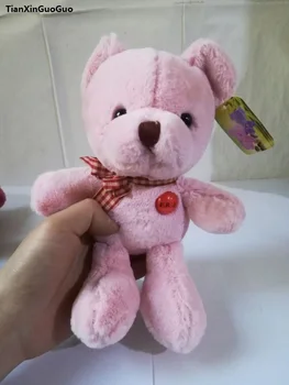 apie 25cm mielas šviesiai rožinis meškiukas pliušinis žaislas minkšta lėlė baby žaislas Kalėdų dovana h2703