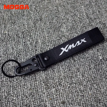 Už Yamaha XMAX X MAX 300 400 250 125 Visus Metus Universalus Motociklas 3D siuvinėjimo Keychain Raktų Žiedas Priedai