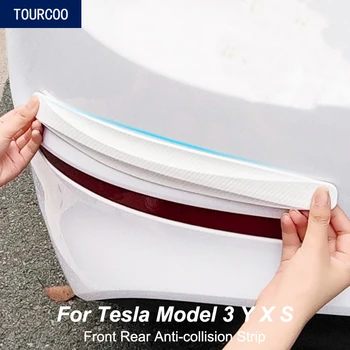 Už Tesla Model 3 X Y S Priekinis Galinis Bamperis Durų Pusėje Anti-susidūrimo Juostelės Automobilio Eksterjero Pakeitimo Priedai