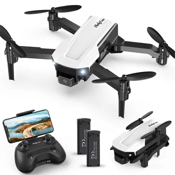 Mini Drone Vaikams 1080P HD vaizdo Kameros Aukštis Paspaudę Balso ar Gestų Kontrolės 3D Flip Sulankstomas Žaislas Drone Dovanos Pradedantiesiems HT25