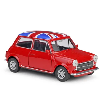 Welly 1:36 originali dėžutė Mini Cooper1300 Traukti Atgal, Automobilių Diecast Automobilio Modelį Žaislinių Transporto priemonių Automobilio Modelį Modelių Automobilių Vaikai