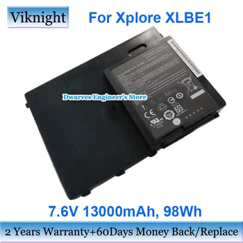 Originali XLBE1 Nešiojamas Baterija yra Xplore 13000mah 98Wh 2ICP6/39/88-4 Įkraunamos Baterijos, 6 Ląstelių