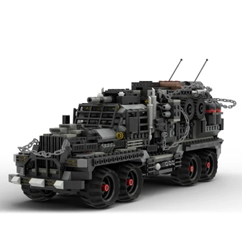 SS Maded Karo Įrenginys Dykumą Transporto priemonės Mad Truck Blokai Kit Maxs Atliekų Nusileido DoomNux Automobilių Plytų Modelis Žaislai 