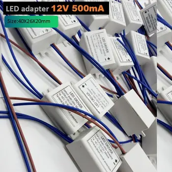LED adapteris 0.5 A DC12V AC100-240V