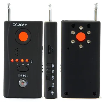 CC308+ Belaidžio tinklo signalo detektorius vaizdo kameros jutiklis, anti-tiesus, multi-funkcija, detektoriai, apsauga, privatumo detektorius