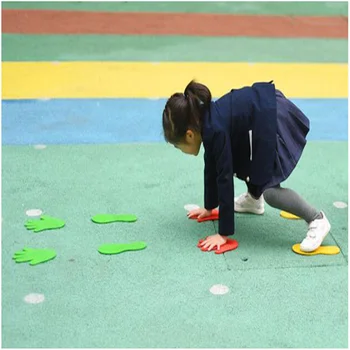 vaikai Guminiai Žaislai, Sensorinės Integracijos Mokymo Įranga Pėdsakus, Pirštų atspaudų Perceptivity Plėtojant Gimnastikos Vaikų Žaislai