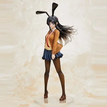 24cm Rascal Nėra Svajonė Bunny Mergina Senpai Anime Pav Aobuta Sakurajima Mai Vienodas Katytė Ver. Veiksmų Skaičius, Lėlės, Žaislai