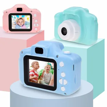 Mini Cartoon Foto Kamera, Žaislai, 2 Colių HD Ekranas, Vaikų Skaitmeninis Fotoaparatas Vaizdo įrašymo Kameros Žaislai Vaikams Mergaitėms Dovanų