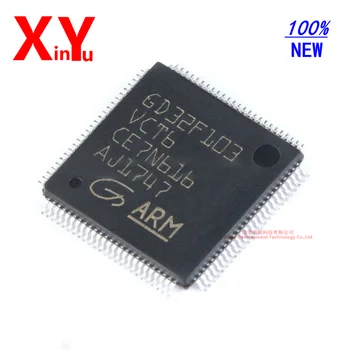 100% Originalus Naujas GD32F103VCT6 LQFP100 GD32F103 32-bitų mikrovaldiklis chip STM32F