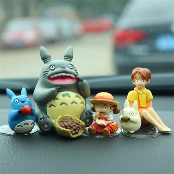 3pcs Anime Studio Ghibli Atkakli Toli Ne Veido Vyras Yubaba Žiurkės Pav Hayao Miyazaki Anime Modelis Dekoravimas Žaislus Vaikams