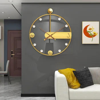Kaustytomis Geležies Laikrodis Diamond Kambarį Sieninis Laikrodis Mados Namų ūkio Laikrodis Šviesos Prabangūs Apdaila Sienos Kabo Žiūrėti sienos žiūrėti