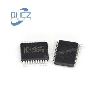 10VNT CH340T SSOP-20 232, USB į serial port chip IC Naujas Originalus integrinio grandyno IC chip Sandėlyje
