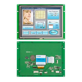 10.1 Colių Grafinis TFT LCD Modulis HMI Protingo Namo Automatizavimo Ekranas 1024*600 su 65K Spalvų lietimui jautrus Ekranas, naudojami pramonėje