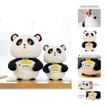 Pug Mielas Pagalvėlė trimatis Subtilus Siuvinėjimas Naujų Mielas Panda Pliušas Pagalvės