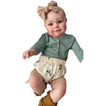Audinys kūno modeliavimo baby doll atgimimo baby pure rankų darbo venų matomas high-end kolekcijos lėlės