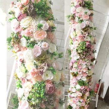 SPR foilage vestuvių šilko gėlių etape fone dirbtinių gėlių stalo runner arch gėlių šalies namų dekoro didmeninės
