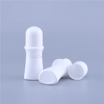50ml Tuščių Plastikinių Roll Butelis 50cc rutulinis Dezodorantas Moterims Kosmetikos Anti-perspirant Konteinerių 12pcs
