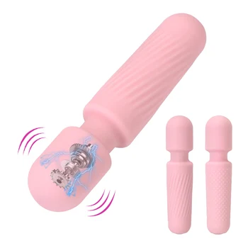 10 Greičio 360 Laipsnių Sukimosi Klitorio Stimuliatorius G Vietoje, Vibratorius, Sekso Žaislai Moterims, Vibruojantis Dildo Suaugusiųjų Sekso Produktus