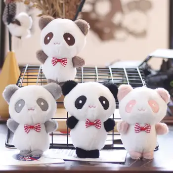 Funkcinės Pliušinis Panda Lėlės Key Chain Pliušinis Lėlės Plačiai Naudojamas Papuošti