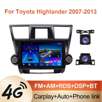 PEERCE Toyota Highlander 2 XU40 2007 - 2013 m. Automobilio Radijo Multimedia Vaizdo Grotuvas, Navigacija, GPS Nr. 2din 2 din dvd