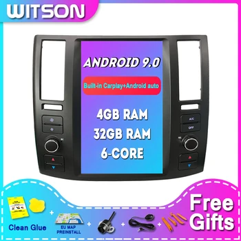 WITSON Android 9.0 Tesla Automobilių Vaizdo Radijas, DVD Grotuvas, INFINITI FX35/45 2004-2008 4G RAM 32ROM multimedia player automobilį