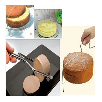 Duonos Padalijimo Tortas Vielos Slicer Cutter Duonos Pjaustymo Leveller Dekoravimo Daliklis Įrankis kepimo